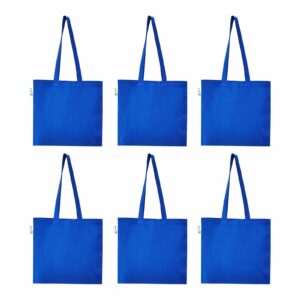 Plain canvas shopping bag